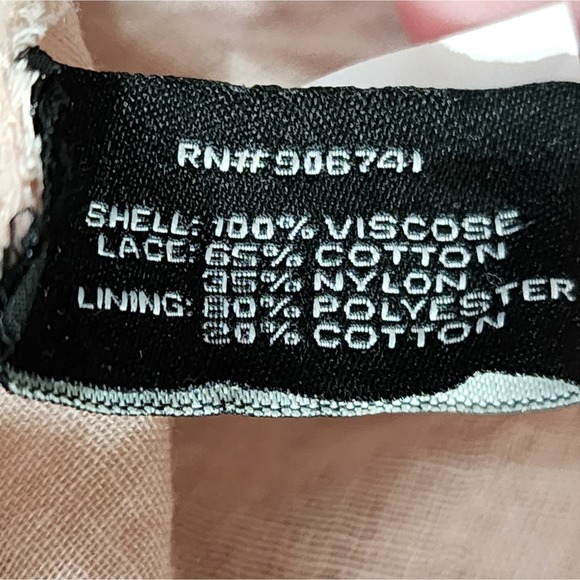 Boston Proper embroidered lace boho flapper style gorgeous dress size medium - Picture 9 of 9